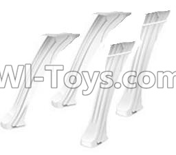 Lead Honor LH-X16 X16C X16WF X16DV Spare Parts-27 Landing skid,Under carriage(4pcs)-White,Lead Honor LH-X16 X16C X16DV X16WF RC Quadcopter Drone Spare Parts Accessories,LH-X16 Replacement parts