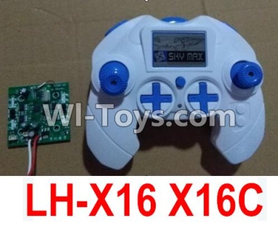 Lead Honor LH-X16 X16C X16WF X16DV Spare Parts-41 Transmitter,Remote Control & Circuit board,Receiver board(Can only be used for LH-X16 X16C Quadcopter),Lead Honor LH-X16 X16C X16DV X16WF RC Quadcopter Drone Spare Parts Accessories,LH-X16 Replacement part