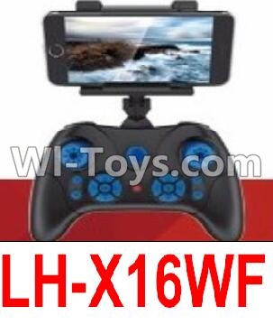 Lead Honor LH-X16 X16C X16WF X16DV Spare Parts-46 Transmitter,Remote Control(Can only be used for LH-X16WF Quadcopter),Lead Honor LH-X16 X16C X16DV X16WF RC Quadcopter Drone Spare Parts Accessories,LH-X16 Replacement parts