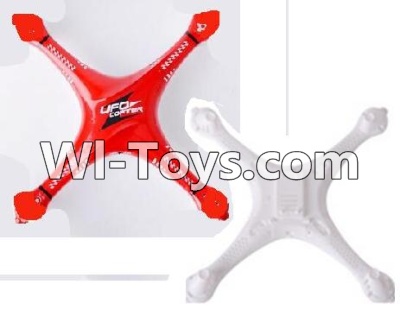 LH-X10 X10C X10WF Parts-02 Upper and Bottom shell cover,Canopy-Red For Lead Honor LH-X10 LH-X10C LH-X10WF Quadcopter parts rc drone parts