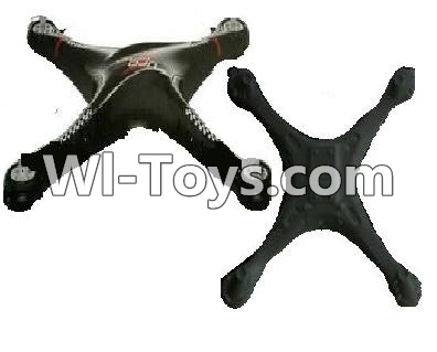 LH-X10 X10C X10WF Parts-04 Upper and Bottom shell cover,Canopy-Black For Lead Honor LH-X10 LH-X10C LH-X10WF Quadcopter parts rc drone parts