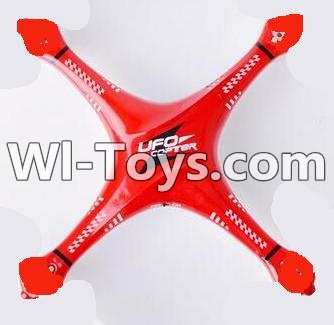 LH-X10 X10C X10WF Parts-07 Upper shell cover,Upper canopy-Red For Lead Honor LH-X10 LH-X10C LH-X10WF Quadcopter parts rc drone parts