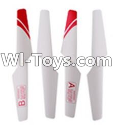 LH-X10 X10C X10WF Parts-11 Main rotor blades,Propellers-Red For Lead Honor LH-X10 LH-X10C LH-X10WF Quadcopter parts rc drone parts
