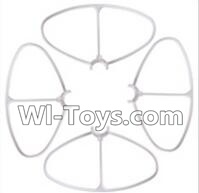 LH-X10 X10C X10WF Parts-17 Outer protect frame(4pcs)-White For Lead Honor LH-X10 LH-X10C LH-X10WF Quadcopter parts rc drone parts