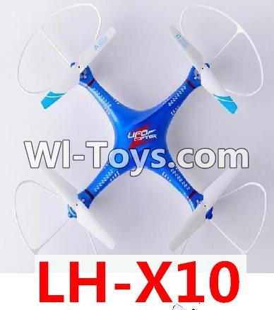 LH-X10 Parts-51 BNF for LH-X10 Quadcopter-(Blue)(Only the Quadcopter,No Camera unit,No battery,No charger,No transmitter)
