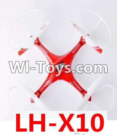 LH-X10 Parts-52 BNF for LH-X10 Quadcopter-(Red)(Only the Quadcopter,No Camera unit,No battery,No charger,No transmitter)