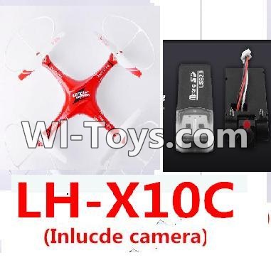 Lead Honor LH-X10C Parts-55 BNF for LH-X10C Quadcopter-(Red)(Only the Quadcopter body and camera unit ,Not include the battery,No Transmitter,No charger)
