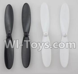 LH-X2 Parts-04 Main rotor blades,Propellers(4pcs)-2X White And 2x Black For Lead Honor LH-X2 RC Quadcopter parts,LiHuang rc drone parts