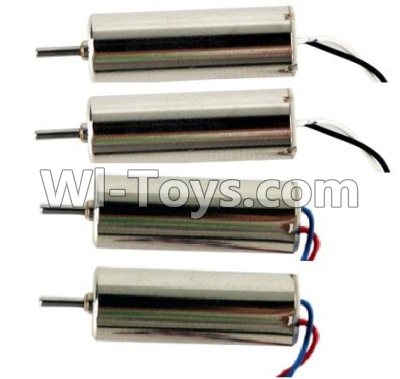 LH-X2 Parts-08 rotating Motor with red and blue wire(2pcs) & Reversing-rotating Motor with black and white wire(2pcs) For Lead Honor LH-X2 RC Quadcopter parts,LiHuang rc drone parts