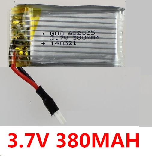 LH-X2 Parts-12 Upgrade 3.7v 380mah 25C Battery-Fly more time,More power(1pcs) For Lead Honor LH-X2 RC Quadcopter parts,LiHuang rc drone parts
