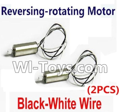 lead Honor LH-X4 X4C Parts -23 Reversing-rotating Motor with black and white wire(2pcs) For Lead Honor LH-X4 Quadcopter parts rc drone parts