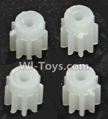 LH-X8 X8C X8DV X8WF Parts-14 Small gear for the Main motor(4pcs)-9 Teeth For Lead Honor LH-X8 LH-X8C LH-X8DV LH-X8WF Quadcopter parts rc drone parts