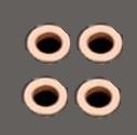 LH-X8 X8C X8DV X8WF Parts-25 Copper ring for the Main hollow pipe(4pcs) For Lead Honor LH-X8 LH-X8C LH-X8DV LH-X8WF Quadcopter parts rc drone parts