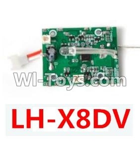 LH-X8DV Parts-40 LH-X8DV Circuit board,Receiver board (Can only be used for LH-X8DV Quadcopter)