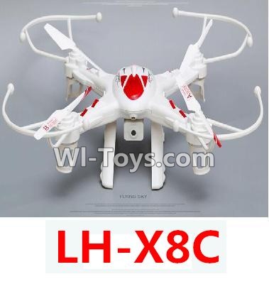 LH-X8C Parts-48 BNF for LH-X8C-Red(Only the Whole LH-X8C Quadcopter,Include the camera,No battery,No transmitter,No charger)