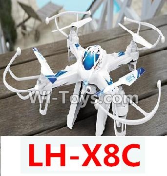 LH-X8C Parts-49 BNF for LH-X8C-Blue(Only the Whole LH-X8C Quadcopter,Include the camera,No battery,No transmitter,No charger)