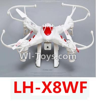 LH-X8WF Parts-52 BNF for LH-X8WF-Red(Only the Whole LH-X8WF Quadcopter,Include the camera,No battery,No transmitter,No charger)