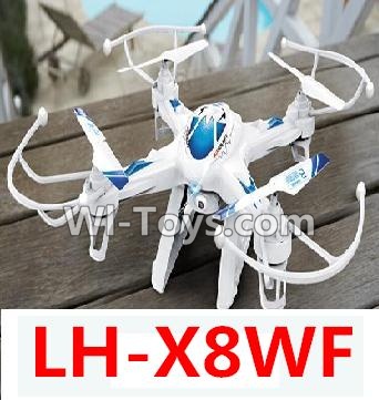 LH-X8WF Parts-53 BNF for LH-X8WF-Blue(Only the Whole LH-X8WF Quadcopter,Include the camera,No battery,No transmitter,No charger)