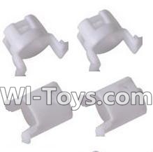 Lead Honor LH-X9 Parts -14 Upper motor cover(2pcs) & Bottom motor cover(2pcs)-White For LiHuang LH-X9 Quadcopter parts rc drone parts