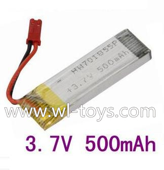 Lishitoys L6036 RC Quadcopter Parts-26 Official 3.7v 500mah battery(size-58X17mm)-1pcs