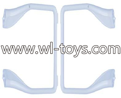 MJX X101 RC Quadcopter Parts-18 Tripod,Landing skid(2pcs)