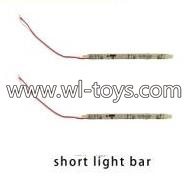MJX X101 RC Quadcopter Parts-35 Short light bar(2pcs)