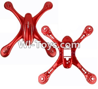 MJX X102H X102 Spare Parts-01 Upper and Bottom shell cover,MJX X102H RC Quadcopter Drone Spare Parts Replacement Accessories