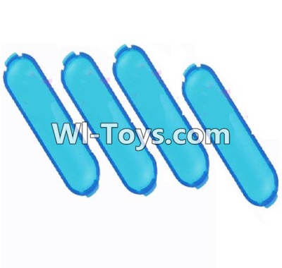 MJX X102H X102 Spare Parts-19 transparent member,lampshade(4pcs Blue),MJX X102H RC Quadcopter Drone Spare Parts Replacement Accessories