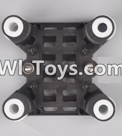 MJX X102H X102 Spare Parts-41 Whole PTZ unit(Include Upper PTZ Frame,Bottom PTZ Frame and 4pcs Anti-vibration soft pad),MJX X102H RC Quadcopter Drone Spare Parts Replacement Accessories