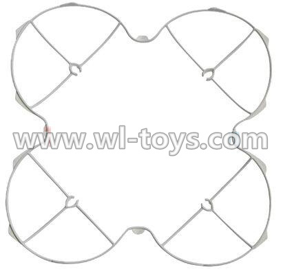 MJX X300 X300C RC Quadcopter parts-04 Outer protect frame-White