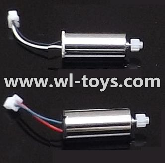 MJX X300 X300C RC Quadcopter parts-12 Reversing-rotating Motor with White and Black wire(1pcs) & rotating Motor with Red and Blue wire(1pcs)