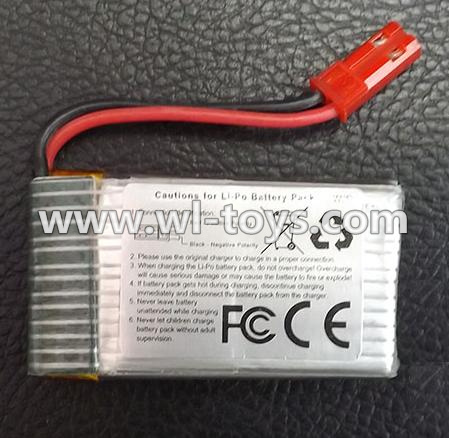 MJX X300 X300C RC Quadcopter parts-31 Official 3.7V 750mah battery(1pcs)