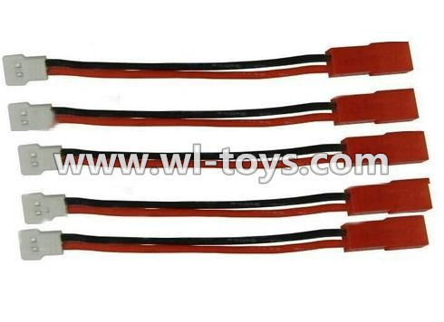 MJX X300 X300C RC Quadcopter parts-36 White-to-JST coversion Charging cable(5pcs)