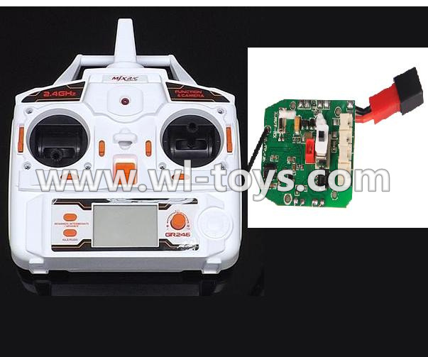 MJX X300 X300C RC Quadcopter parts-38 Transmitter & Circuit board