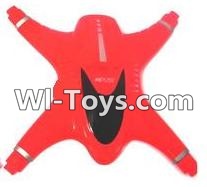MJX X402 X402H Spare Parts-05 Upper shell cover-Red,MJX X402H X402 RC Quadcopter Drone Spare Parts Replacement Accessories