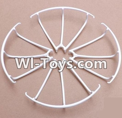 MJX X402 X402H Spare Parts-17 Outer protect frame(4pcs)-White,MJX X402H X402 RC Quadcopter Drone Spare Parts Replacement Accessories