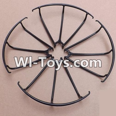 MJX X402 X402H Spare Parts-18 Outer protect frame(4pcs)-Black,MJX X402H X402 RC Quadcopter Drone Spare Parts Replacement Accessories