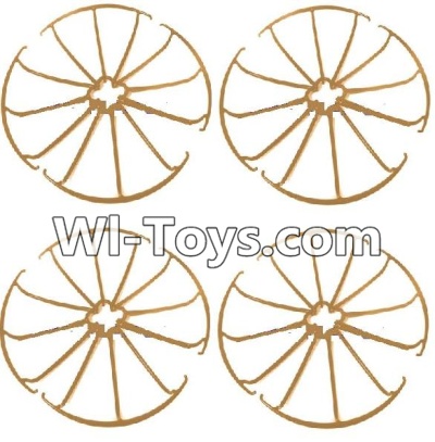 MJX X402 X402H Spare Parts-22 Outer protect frame(16pcs)-Golden,MJX X402H X402 RC Quadcopter Drone Spare Parts Replacement Accessories