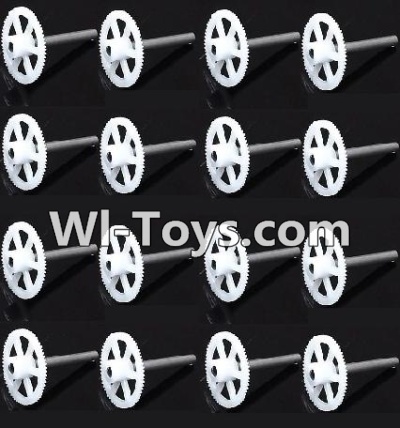 MJX X402 X402H Spare Parts-35 Main gear with holow pipe(16pcs),MJX X402H X402 RC Quadcopter Drone Spare Parts Replacement Accessories