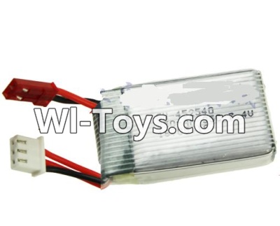 MJX X401 X401H Spare Parts-54 Official 7.4v 350mah Battery(Size-45X25X10mm)-1pcs,MJX X401H X401 RC Quadcopter Drone Spare Parts Replacement Accessories