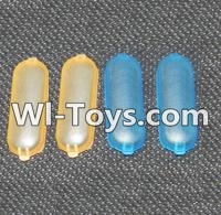 MJX X401 X401H Spare Parts-71 Light cover set(4pcs),MJX X401H X401 RC Quadcopter Drone Spare Parts Replacement Accessories
