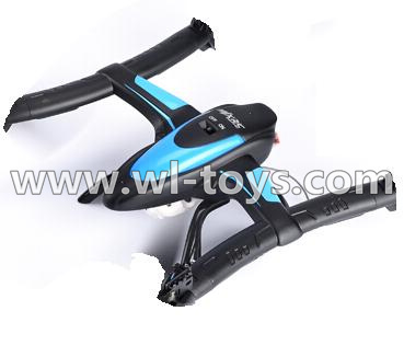 MJX X500 RC Quadcopter parts-02 Upper canopy,Upper shell cover-Black