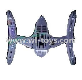 MJX X500 RC Quadcopter parts-03 Bottom canopy,Bottom shell cover-Black