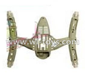 MJX X500 RC Quadcopter parts-08 Bottom canopy,Bottom shell cover-Gray