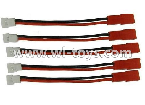 MJX X500 RC Quadcopter parts-26 White-to-JST coversion Charging cable(5pcs)