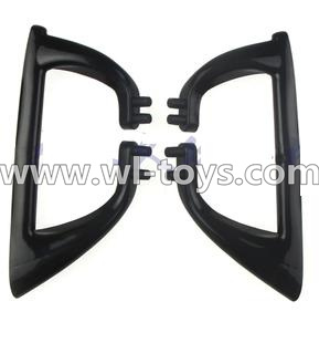 MJX X500 RC Quadcopter parts-44 Tripod(2pcs)-Black