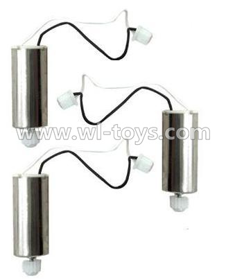 MJX X600 RC Quadcopter parts-22 Reversing-rotating Motor with Black and white wire(3pcs)