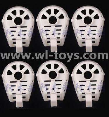 MJX X600 RC Quadcopter parts-34 Cover for the Motor seat(6pcs)-White