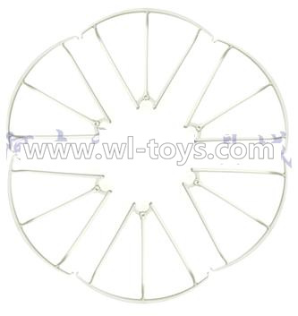 MJX X600 RC Quadcopter parts-41 Outer protect frame(6pcs)-White
