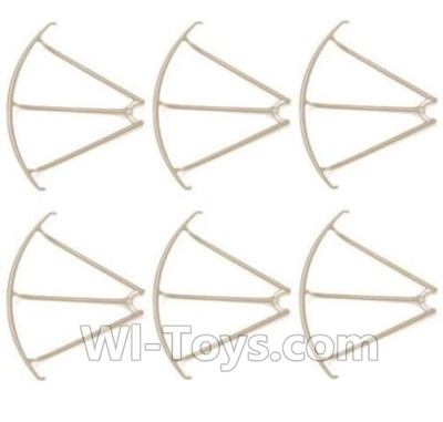 MJX X601H X601 Spare Parts-05-01 Outer protect frame(6pcs)-Golden,MJX X601H X601 RC Quadcopter Drone Spare Parts Replacement Accessories